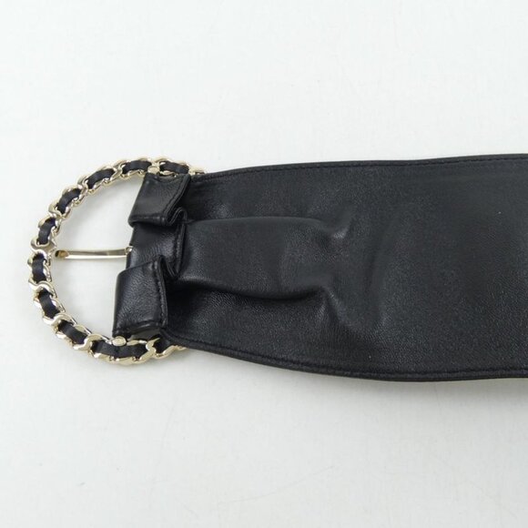Chanel Leather Black